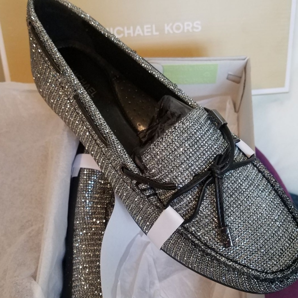 Michael Kors Sutton Glitter Chain Mesh Mo
